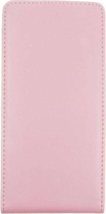 Produktbild OEM Slim Leather Flip Case for Sony Z2 pink (Sony Xperia Z2)