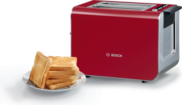 Immagine prodotto Bosch Hausgeräte Tostapane compatto, Styline, rosso, TAT8614N