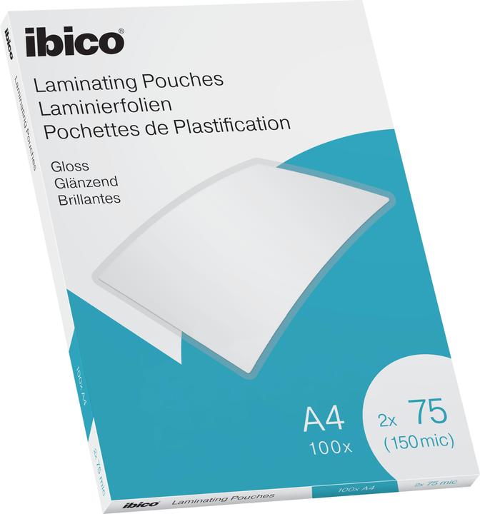 Ibico Feuille de plastification (A4, 100 pièce(s), 75 µm)