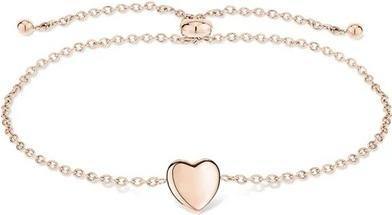 Tamaris Gold-Plated Bracelet With A Heart Bold Hearts Tj-0626-B-23 (23 cm, Edelstahl)