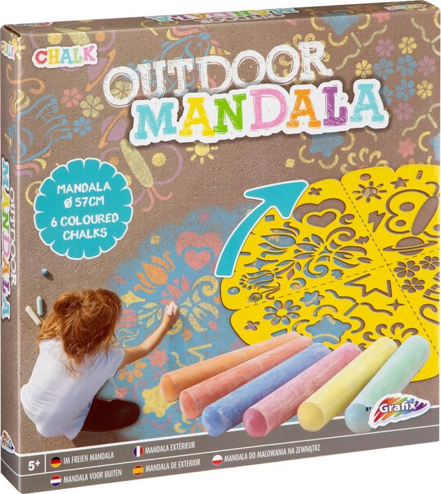 Image du produit Grafix Craie de trottoir Mandala