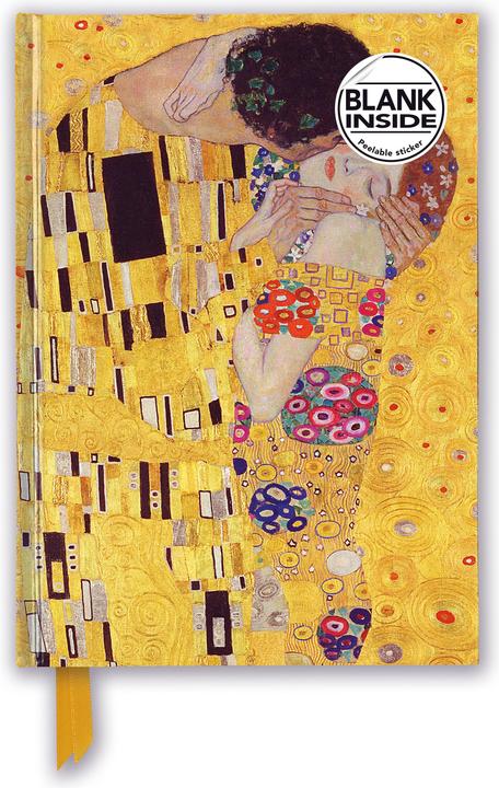 Immagine prodotto Gustav Klimt: Il bacio (diario in bianco) (A5, Nessuna, Copertina rigida)