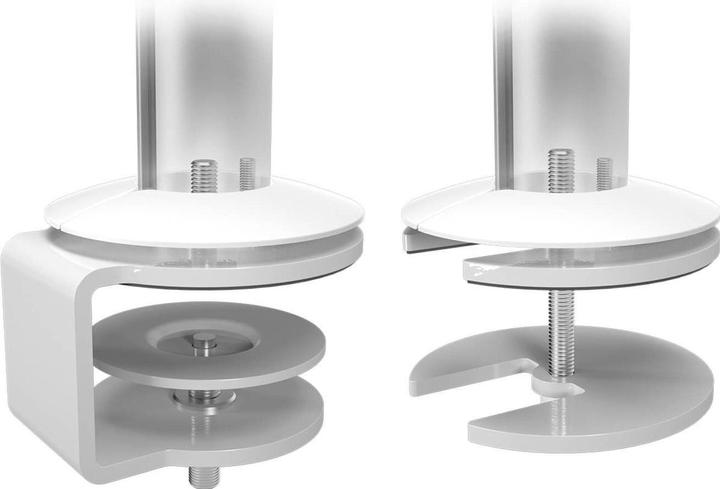 Actual product image Dataflex VIEWLITE desk rail system, HxWxD 450 x 1200 x 52 mm, max. load 24 kg.