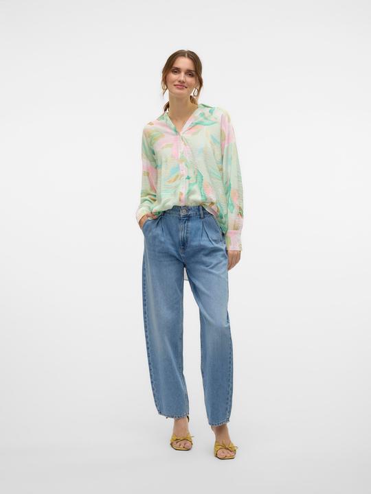 Actual product image Vero Moda VMETNA Hohe Taille Barrel Fit Jeans Straight-Fit (W25/L30)