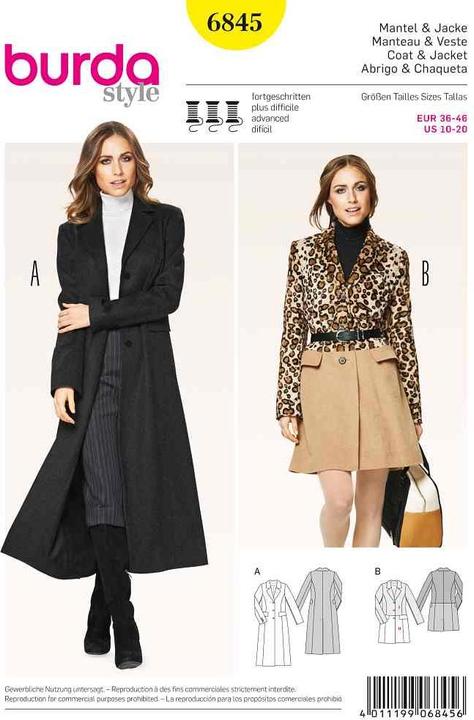 Produktbild Schnittmuster Mantel + Jacke