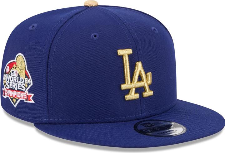 New Era 9Fifty Snapback Cap - MLB GOLD Los Angeles Dodgers M (M/L)