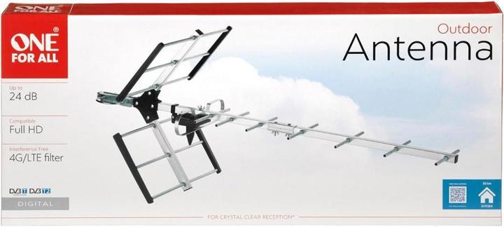 Immagine prodotto One for All Antenna TV da esterno Yagi (Antenna yagi, 23 dB, DVB-T / -T2)