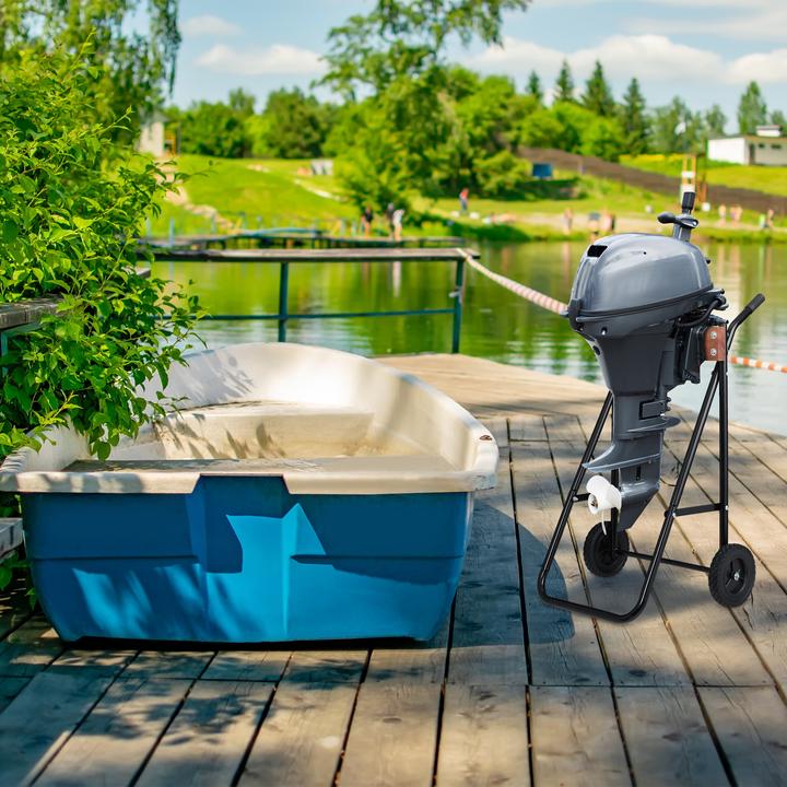 Image du produit Relaxdays Béquille de hors-bord