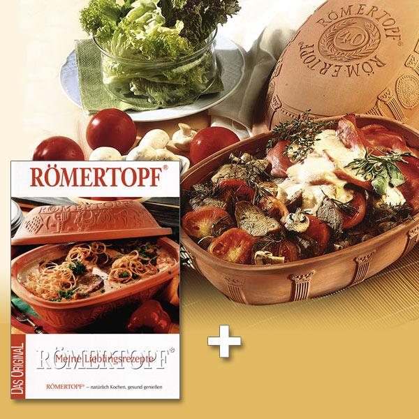 Actual product image Römertopf Jubi.roaster 34cm (34 cm, Roman pot, Ceramic)