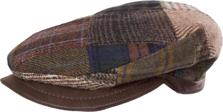 Produktbild Horka Barett aus Tweed mit Patchworkmuster