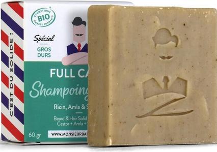 Monsieur Barbier Mr Barbier Beard & Hair Solid Shampoo (60 ml, Festes Shampoo)