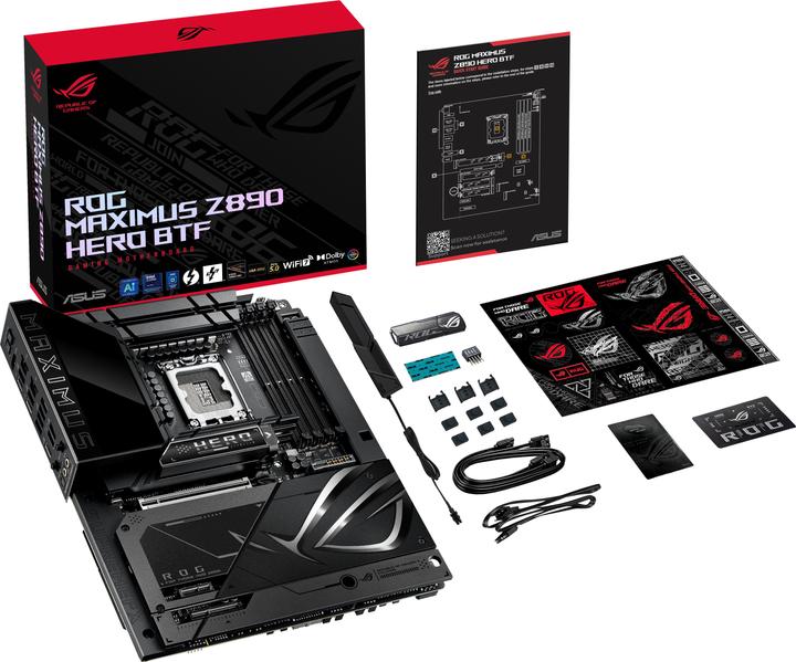 Actual product image ASUS Rog Maximus Z890 Hero Btf (LGA 1851, Intel Z890, ATX)