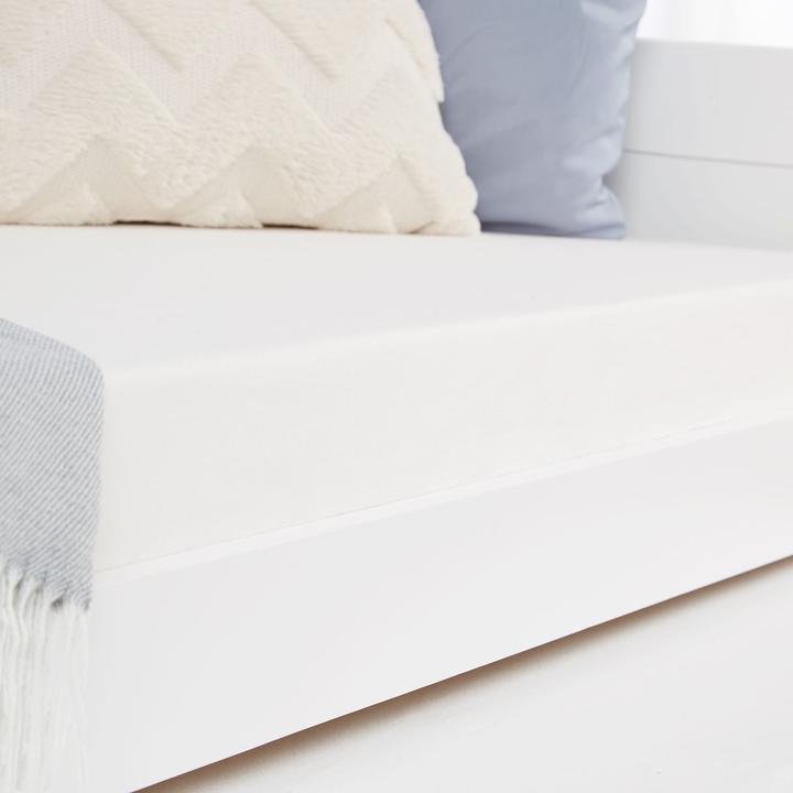 Actual product image Floki24 Children's bed Functional bed Youth bed Pull-out bed Bunk bed Guest bed - white, 90 x 200 cm (90 x 200 cm)