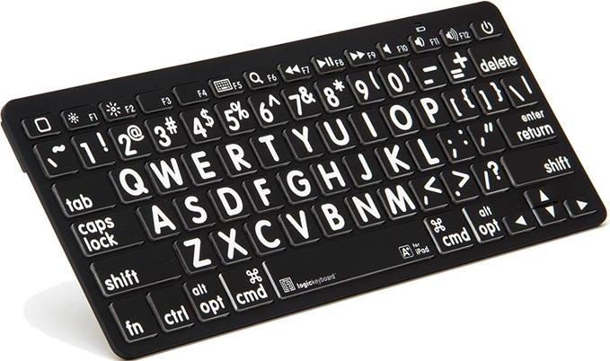Logickeyboard Largeprint Mini (DE, Kabellos)