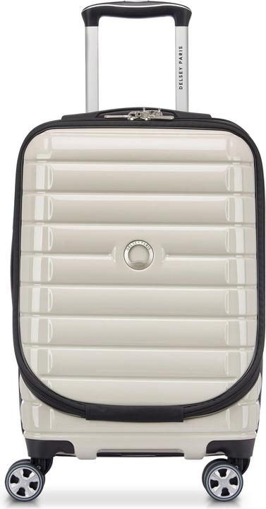 Delsey Shadow 5.0 4-wheel cabin trolley 55 cm laptop compartment with expansion pleat (41 l, Hand luggage (up to 50 litres))