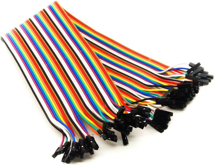 Produktbild Purecrea Jumperkabel Dupont Set 30cm F/F 40 Stück (Kabel)