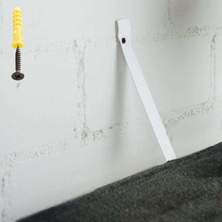Produktbild tectake Hansi (260 cm, Grau/Weiss)