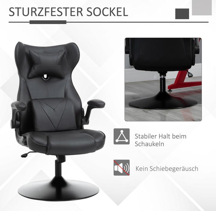 Actual product image Homcom Racing design gaming chair
