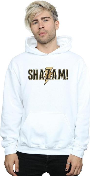Actual product image Mens Shazam Text Logo Hoodie (M)