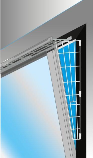 Actual product image Trixie Protective grating for windows (Manual cat flap)