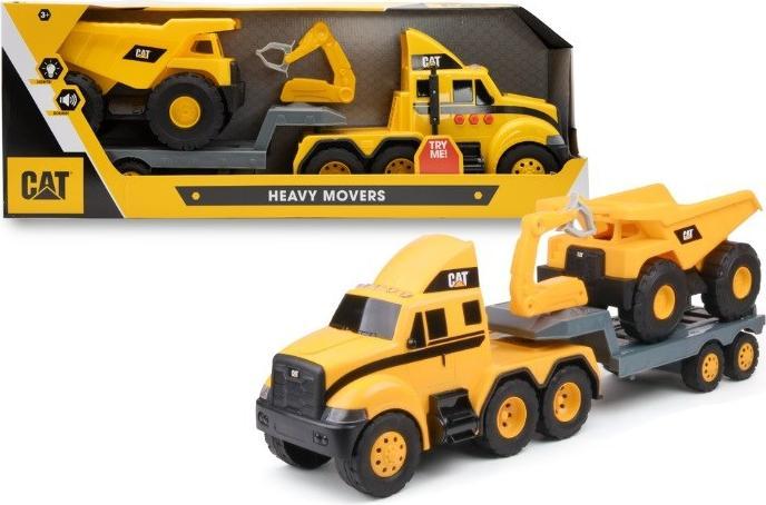Produktbild No Name CAT Transporter Abschleppwagen mit Kipper w/dw 82739