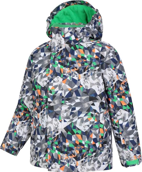 Immagine prodotto Mountain Warehouse Mogal Giacca da Sci Geometrica Bambini (44, 104)