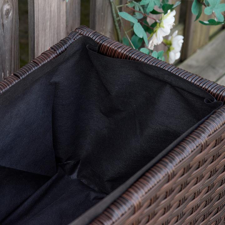 Produktbild Jamb Hochbeet Rattan Pflanzkasten