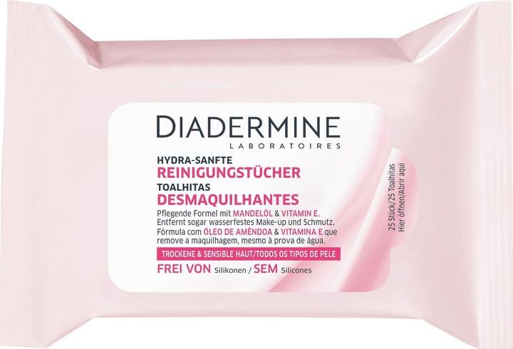 Produktbild Diadermine Hydra-Sanfte Reinigungstücher (Reinigungstücher)