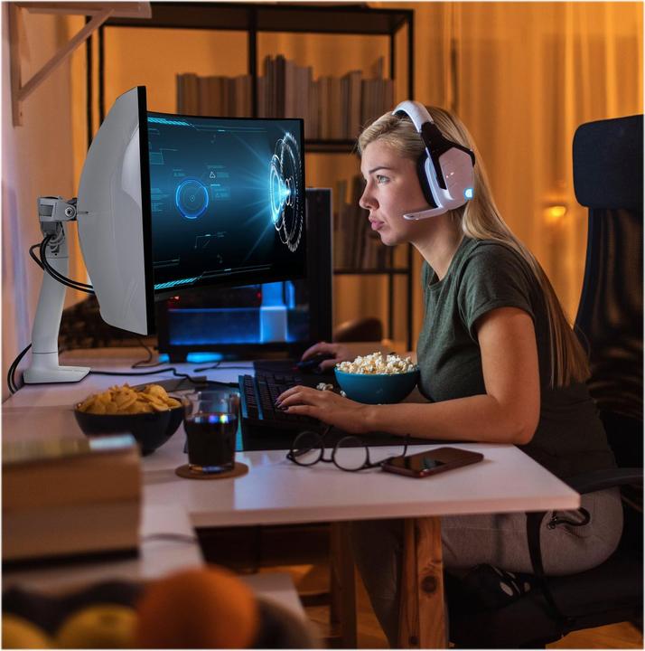 Actual product image Ergotron Hx Desk Monitor Arm (Table, 49")