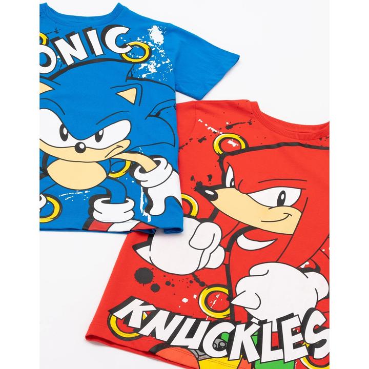 Immagine prodotto Sonic The Hedgehog Maglietta (confezione da 2) (122)