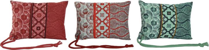 Esprit Kissen Home Rot grün Koralle 30 x 10 x 20 cm (3 Stück) (30 x 10 x 20 cm)