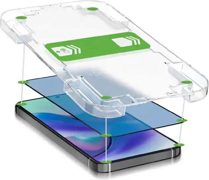 Produktbild Protectorking 3x Echtes Tempered 9H Panzerhartglas 3D KLAR (3 Stück, Samsung Galaxy S24+)