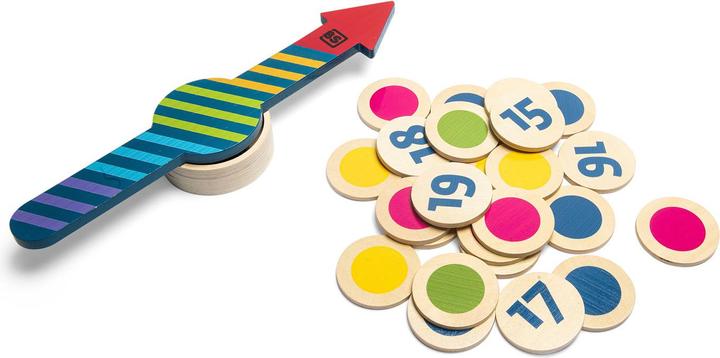 Actual product image BS Toys The Outdoor Arrow Wood - Child's Play (Italian, French, German)