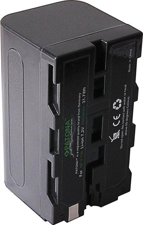 Actual product image Patona Video camera battery NP-F750 (Rechargeable battery)
