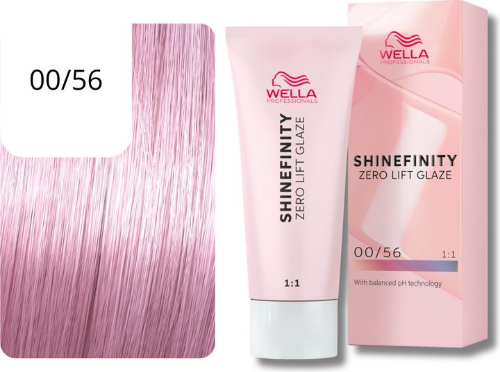 Image du produit Wella Professionals Shinefinity Zero Lift Glaze (00, 56 - Rosé Booster)