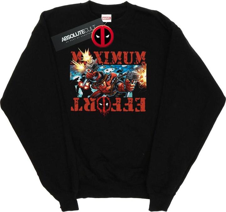 Immagine prodotto Deadpool Maximum Effort Felpa Uomo (3XL)