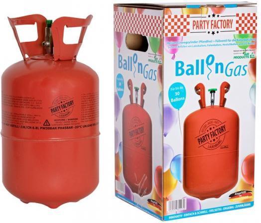 Actual product image Folat Disposable helium bottle for 12 - 30 balloons"