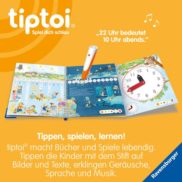 Image du produit tiptoi Meine Lern-Spiel-Welt: Uhr und Zeit (Allemand, Silke Voigt Silke Voigt, Heike Tober, 2024)