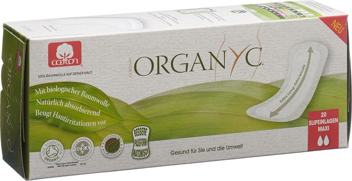 Actual product image Organyc Panty liners (20 x, Panty liners)