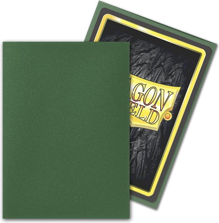 Image du produit Arcane Tinman Sleeves Matte Dragon Shield (100) - Forest Green (63X88mm)