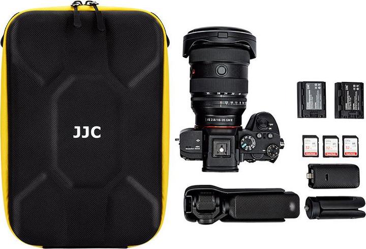 Productafbeelding JJC HSCC 2 GEEL Cameratasje (Cameratas uitbreiden)