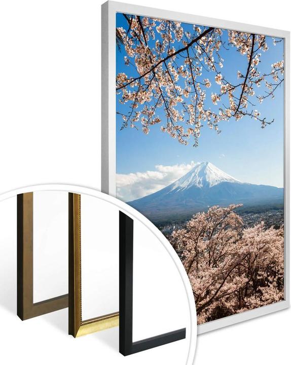 Produktbild Trenddeko Mount Fuji in Japan (100 x 120 cm)