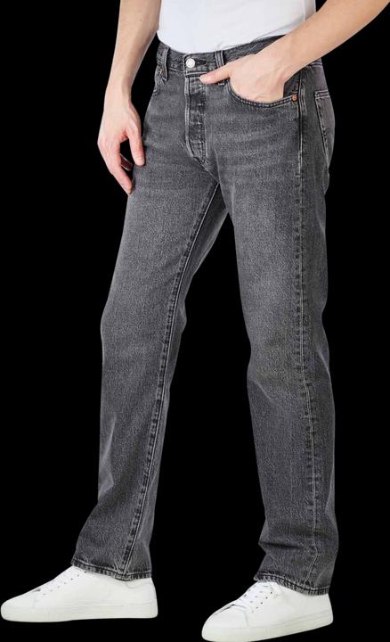 Produktbild Levis 501 Jeans Straight Fit Allnighter Black (W36/L30)