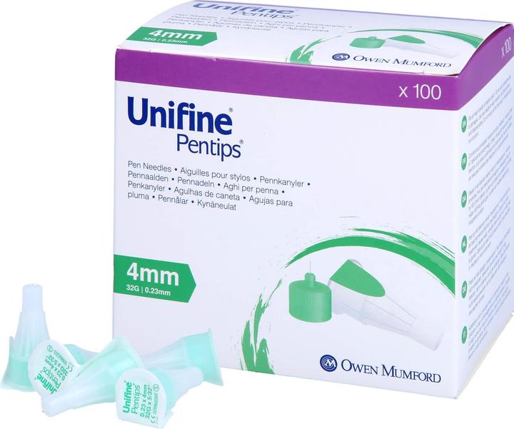 Actual product image Unifine Pentips Pen needles (Pen needles + disposable needles)