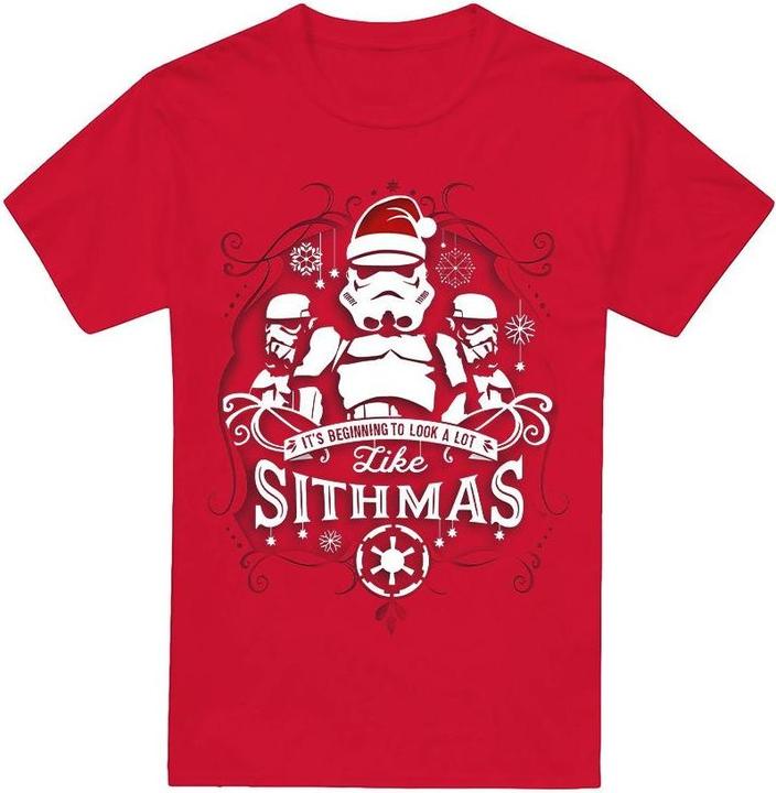 Star Wars Beginning To Look A Lot Like Sithmus TShirt weihnachtliches Design