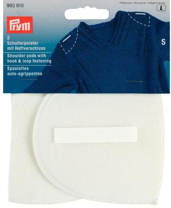 Produktbild Prym Schulterpolster Halbmond mit Haftverschluss (2 Stk.)