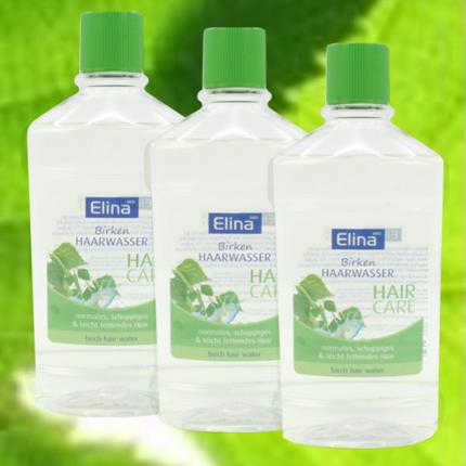 Produktbild Elina Haarwasser 500ml Birken-Haarwasser (500 ml, Flüssiges Shampoo)