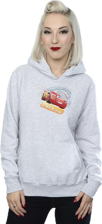 Immagine prodotto Disney Cars Lightning McQueen Felpa con Cappuccio Donna (XL)