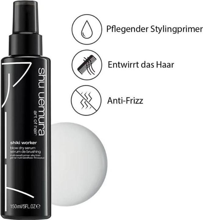 Produktbild Shu Uemura Shiki Worker Blow Dry Serum (150 ml)