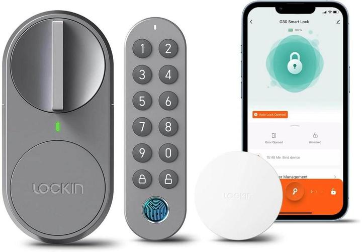 Lockin Smart Lock G30 EU (Impronta, Smartphone, Combinazione numerica elettronica)